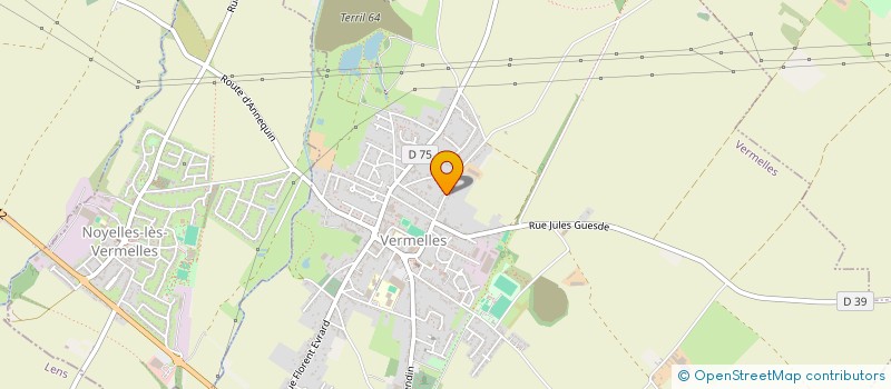 localisation de l'entreprise MONSIEUR JONATHAN LEGRAND  DOUVRIN