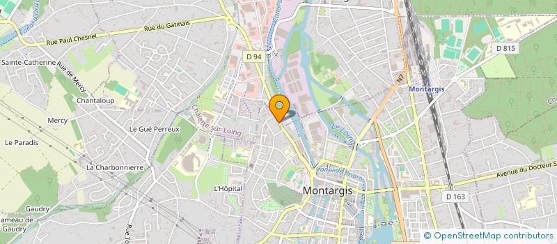 localisation de l'entreprise MONSIEUR JONATHAN LELU à MONTARGIS