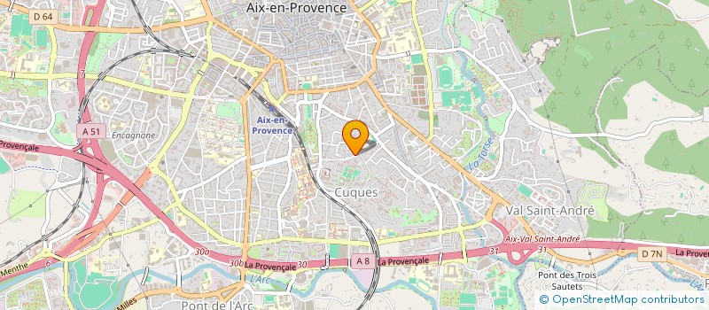 localisation de l'entreprise MONSIEUR JONATHAN LEMOUSSE à AIX-EN-PROVENCE