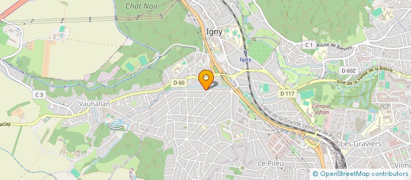localisation de l'entreprise MONSIEUR JONATHAN LERUS à IGNY