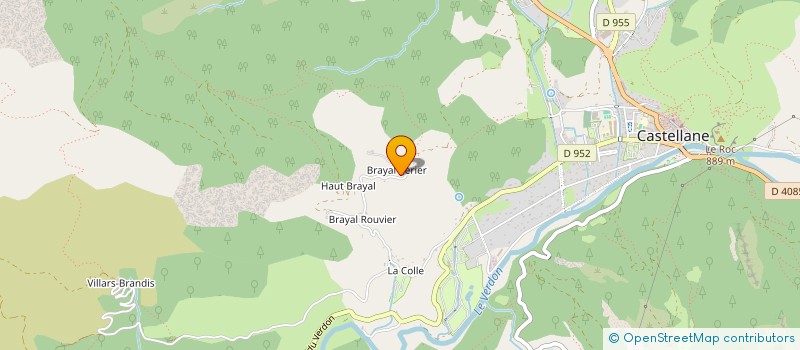 localisation de l'entreprise MONSIEUR JONATHAN LESAGE  CASTELLANE