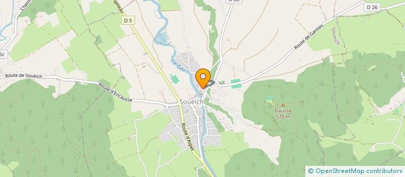 localisation de l'entreprise MONSIEUR JONATHAN LESIEUR  SOUEICH