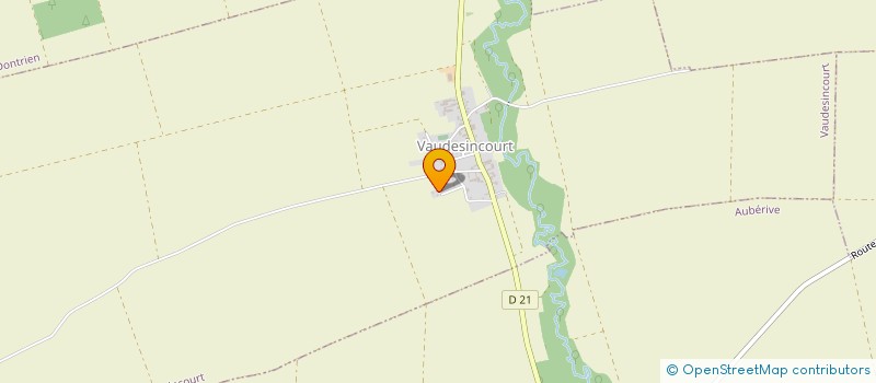 localisation de l'entreprise MONSIEUR JONATHAN LETECHEUR  VAUDESINCOURT