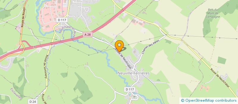 localisation de l'entreprise MONSIEUR JONATHAN LETHORE  NEUVILLE-FERRIERES