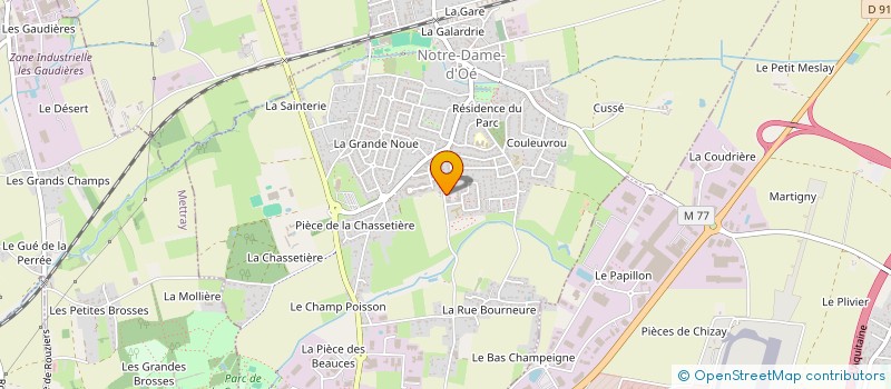 localisation de l'entreprise MONSIEUR JONATHAN LIEGE à NOTRE-DAME-D'OE