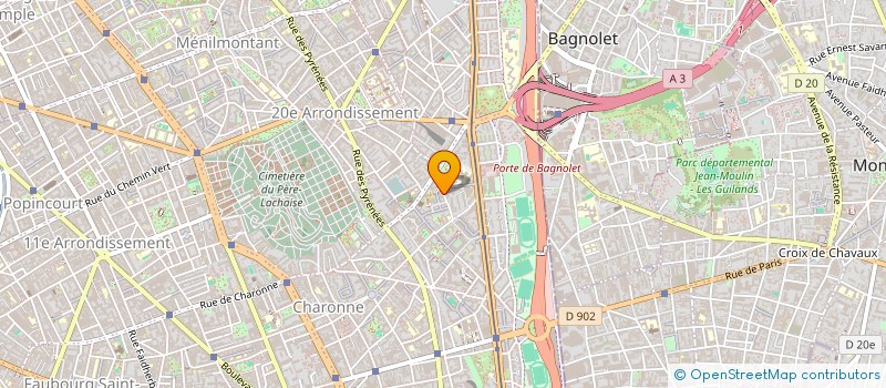 localisation de l'entreprise MONSIEUR JONATHAN LION  VINCENNES