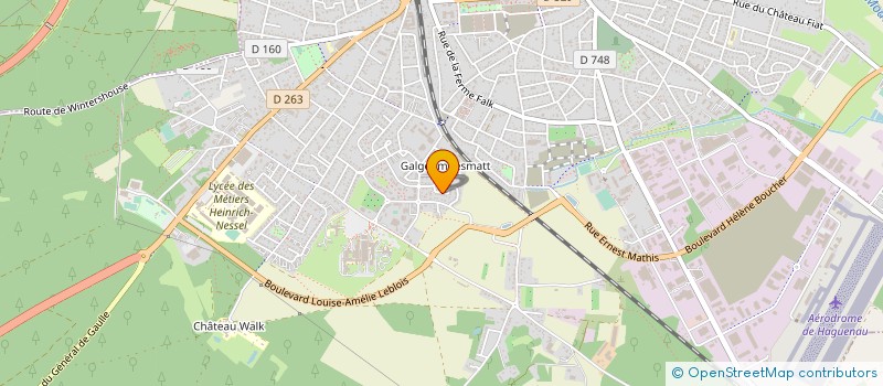 localisation de l'entreprise MONSIEUR JONATHAN LOEFFLER  HAGUENAU