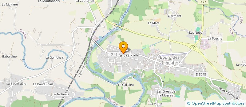 localisation de l'entreprise MONSIEUR JONATHAN LOHEZIC  BOURG-DES-COMPTES