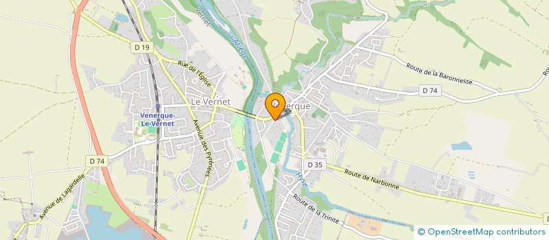 localisation de l'entreprise MONSIEUR JONATHAN LOPEZ à VENERQUE