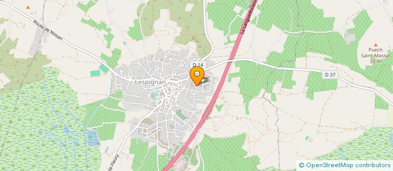 localisation de l'entreprise MONSIEUR JONATHAN LOPEZ  PUISSERGUIER