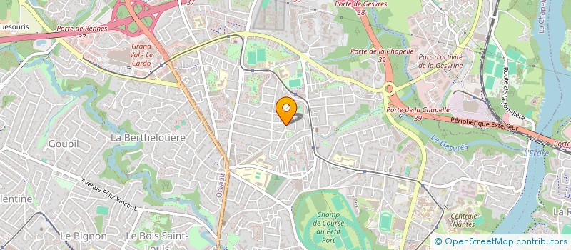 localisation de l'entreprise MONSIEUR JONATHAN LOUIS  NANTES