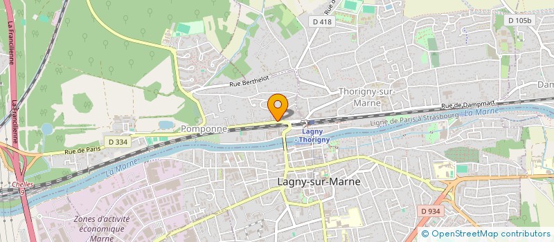 localisation de l'entreprise MONSIEUR JONATHAN LOUNGANOU  CHESSY