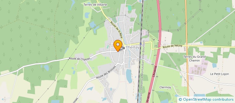 localisation de l'entreprise MONSIEUR JONATHAN LOYER  THEILLAY