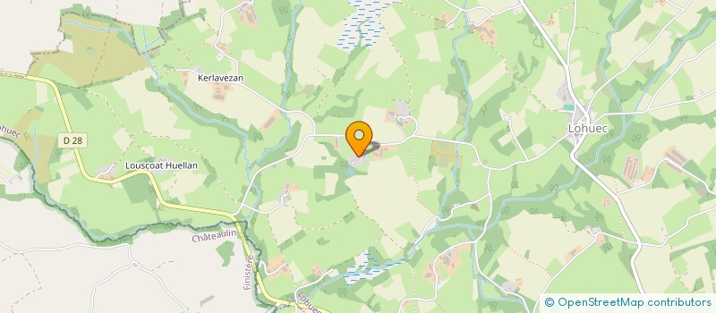 localisation de l'entreprise MONSIEUR JONATHAN LOZAC'H  LOHUEC