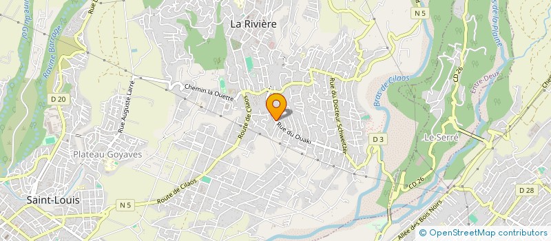localisation de l'entreprise MONSIEUR JONATHAN MADZOUBIA à SAINT-LOUIS
