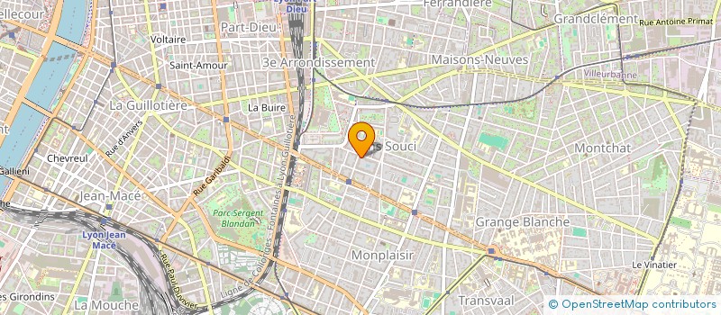 localisation de l'entreprise MONSIEUR JONATHAN MAILLARD  LYON