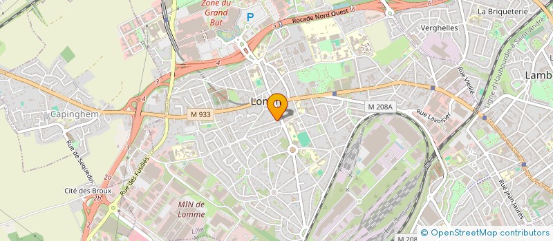 localisation de l'entreprise MONSIEUR JONATHAN MAKADILU à LILLE