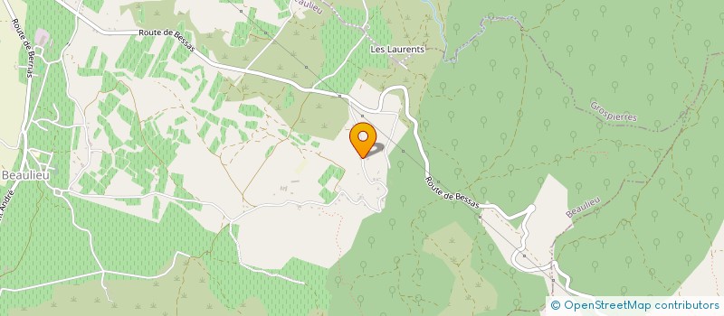 localisation de l'entreprise MONSIEUR JONATHAN MANCINI  BEAULIEU