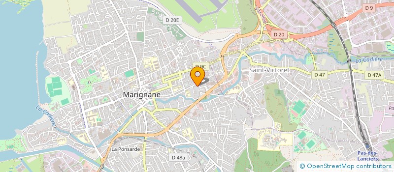 localisation de l'entreprise MONSIEUR JONATHAN MARAFICO à MARIGNANE