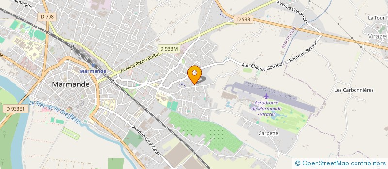 localisation de l'entreprise MONSIEUR JONATHAN MARCILLON  MARMANDE