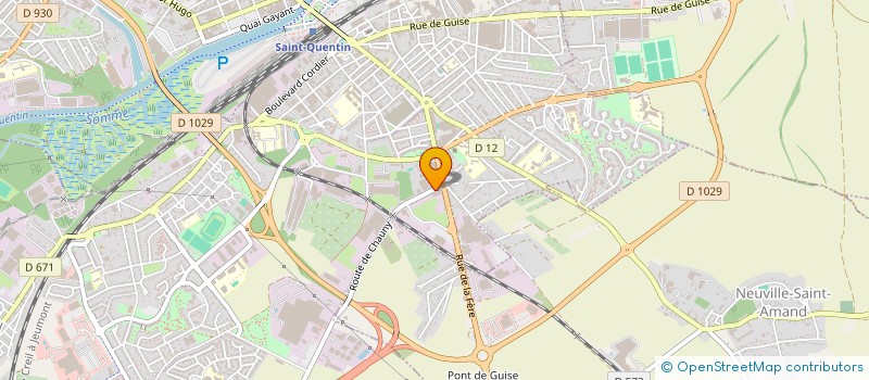 localisation de l'entreprise MONSIEUR JONATHAN MARCOTTE à SAINT QUENTIN