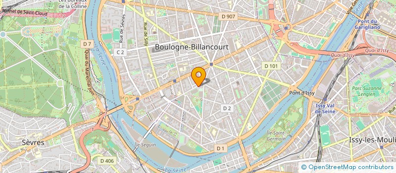 localisation de l'entreprise MONSIEUR JONATHAN MARGUERITE à BOULOGNE-BILLANCOURT