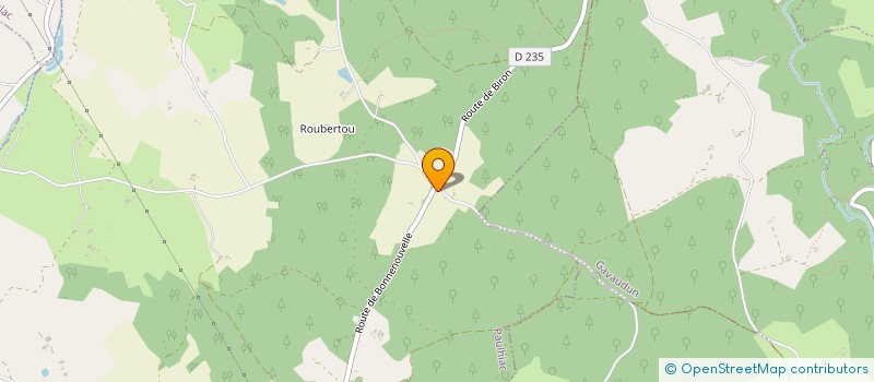 localisation de l'entreprise MONSIEUR JONATHAN MARIEN  PAULHIAC