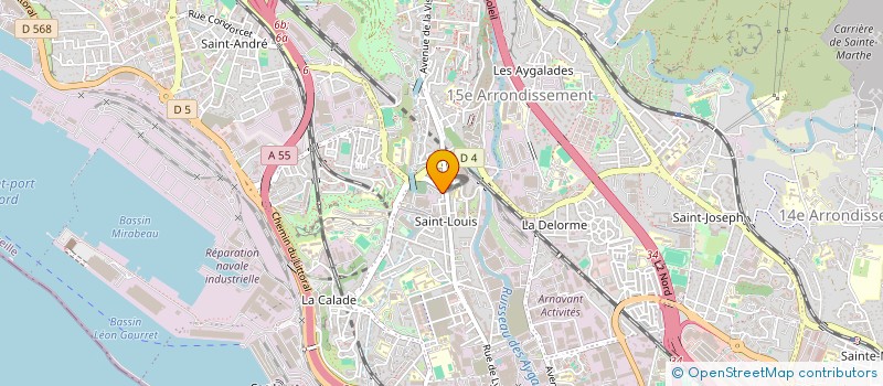 localisation de l'entreprise MONSIEUR JONATHAN MARSHALL  MARSEILLE