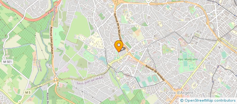 localisation de l'entreprise MONSIEUR JONATHAN MARTEAU  MONTPELLIER