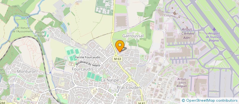 localisation de l'entreprise MONSIEUR JONATHAN MARTINEZ à COLOMIERS