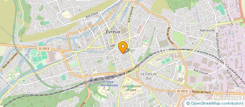 localisation de l'entreprise MONSIEUR JONATHAN MARTINEZ RUIZ  EVREUX