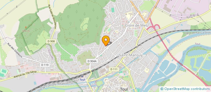 localisation de l'entreprise MONSIEUR JONATHAN MARTINO MARQUES  TOUL