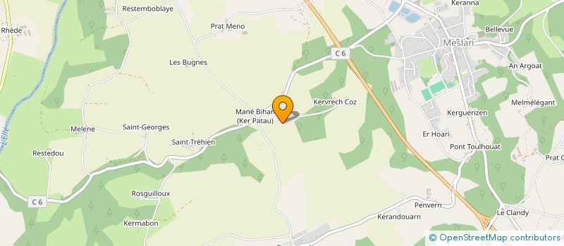 localisation de l'entreprise MONSIEUR JONATHAN MARTINS DA SILVA  MESLAN