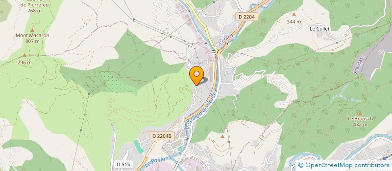 localisation de l'entreprise MONSIEUR JONATHAN MASI  CANTARON