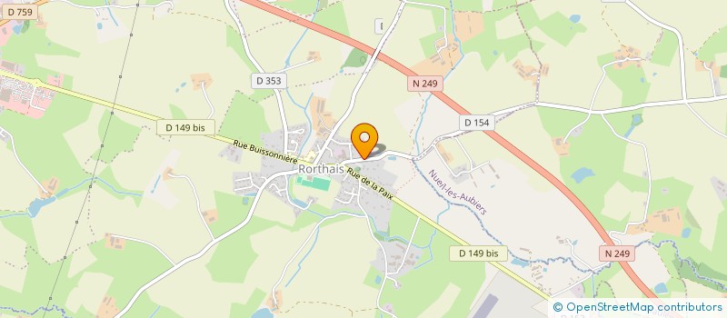 localisation de l'entreprise MONSIEUR JONATHAN MASSIAS  SAINT-PIERRE-DES-ECHAUBROGNES