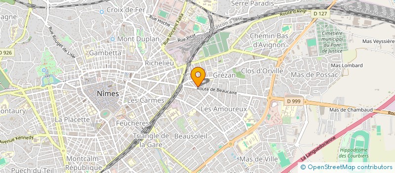 localisation de l'entreprise MONSIEUR JONATHAN MASSONI  NIMES