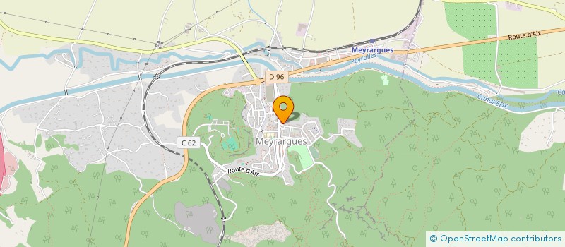 localisation de l'entreprise MONSIEUR JONATHAN MATTIO  MEYRARGUES