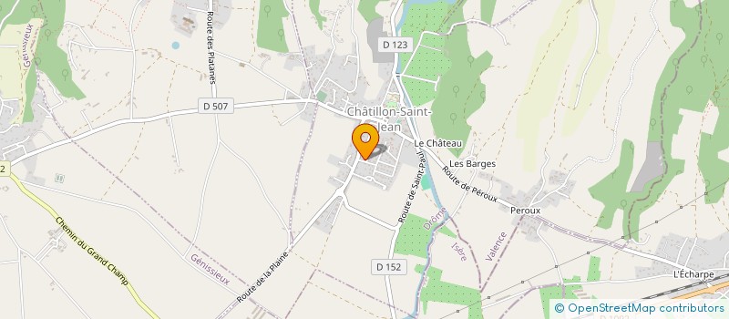 localisation de l'entreprise MONSIEUR JONATHAN MAURY  CHATILLON-SAINT-JEAN