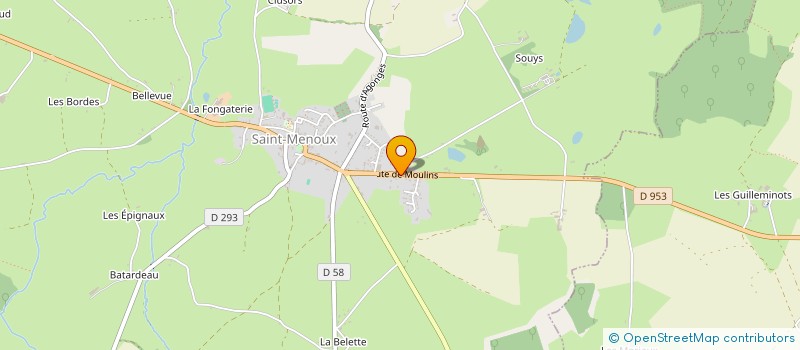 localisation de l'entreprise MONSIEUR JONATHAN MAUZAIZE  SAINT-MENOUX