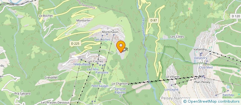 localisation de l'entreprise MONSIEUR JONATHAN MAXWELL-BURTON  LA PLAGNE TARENTAISE