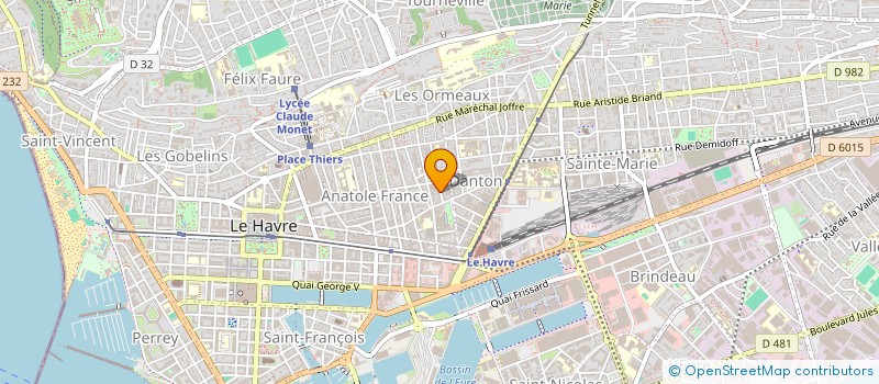 localisation de l'entreprise MONSIEUR JONATHAN MAYEMBA à LE HAVRE