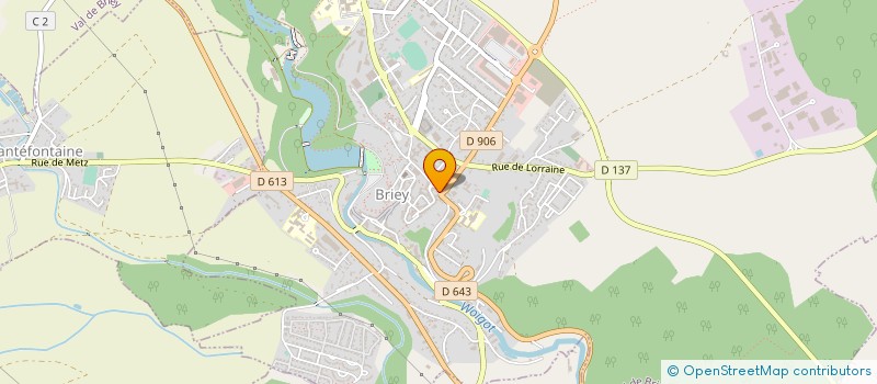 localisation de l'entreprise MONSIEUR JONATHAN MAZZITELLI  VAL DE BRIEY