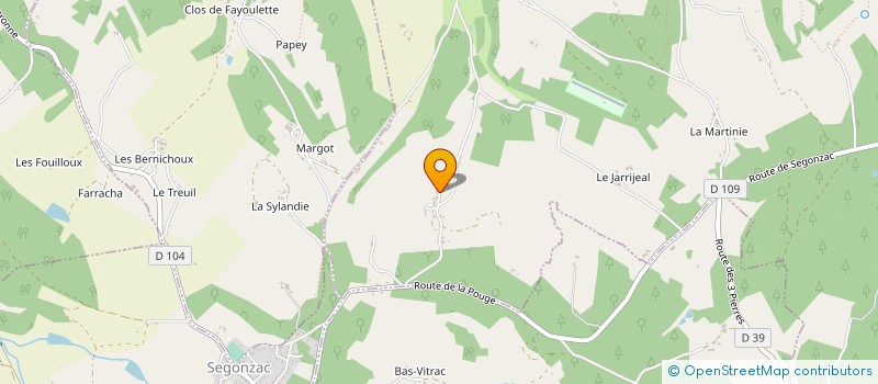 localisation de l'entreprise MONSIEUR JONATHAN MECHAUSSIER-BEAU  TOCANE-SAINT-APRE