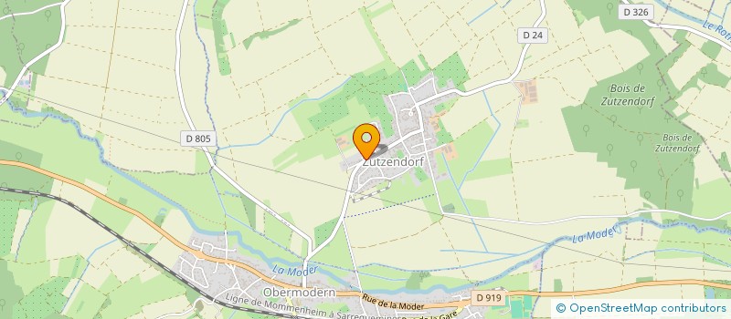 localisation de l'entreprise MONSIEUR JONATHAN MEDER  KINDWILLER