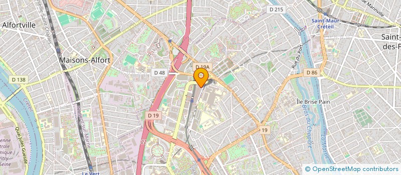 localisation de l'entreprise MONSIEUR JONATHAN MEGUIRA  CRETEIL