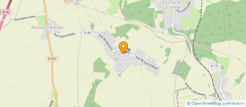 localisation de l'entreprise MONSIEUR JONATHAN MELIN  LA DRENNE