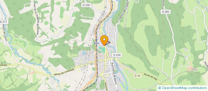 localisation de l'entreprise MONSIEUR JONATHAN MENARA à GAN