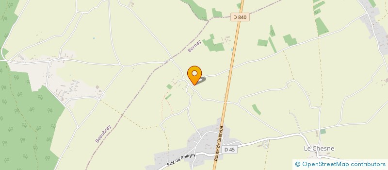 localisation de l'entreprise MONSIEUR JONATHAN MENARD  MARBOIS