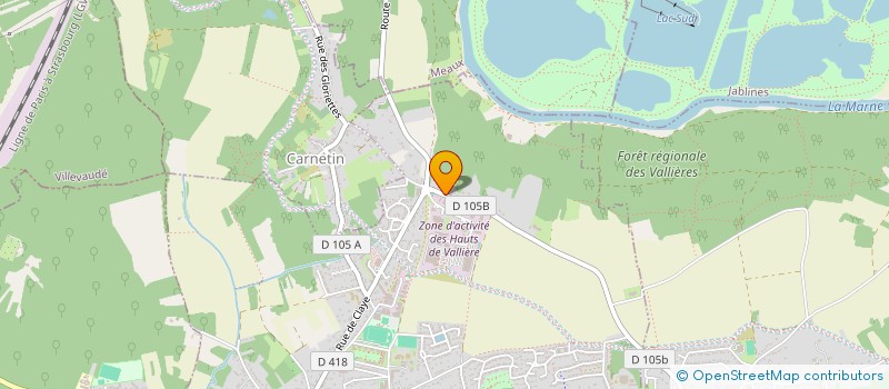 localisation de l'entreprise MONSIEUR JONATHAN MENDES  THORIGNY-SUR-MARNE