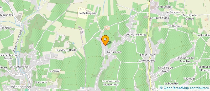 localisation de l'entreprise MONSIEUR JONATHAN MENIN  VOUVRAY